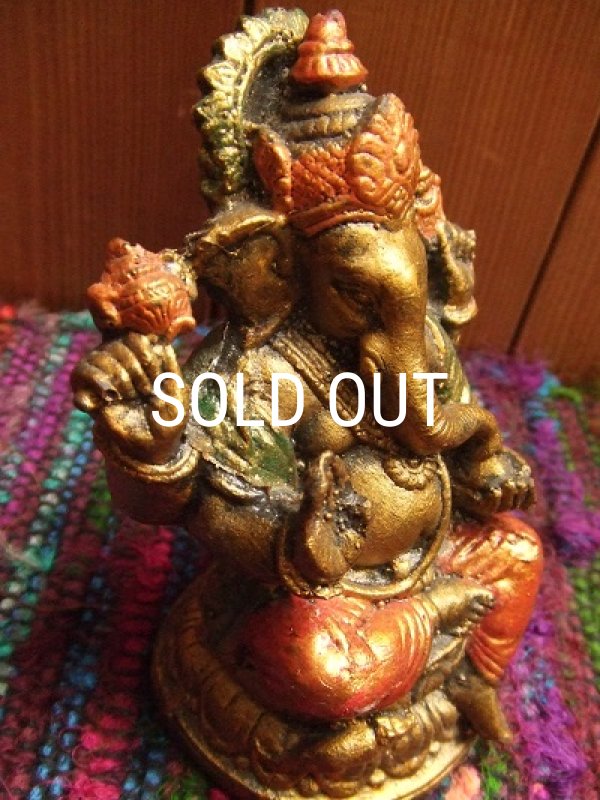 画像6: ガネーシャ 置物 （富と繁栄・商売繁盛・学問の神） (6)