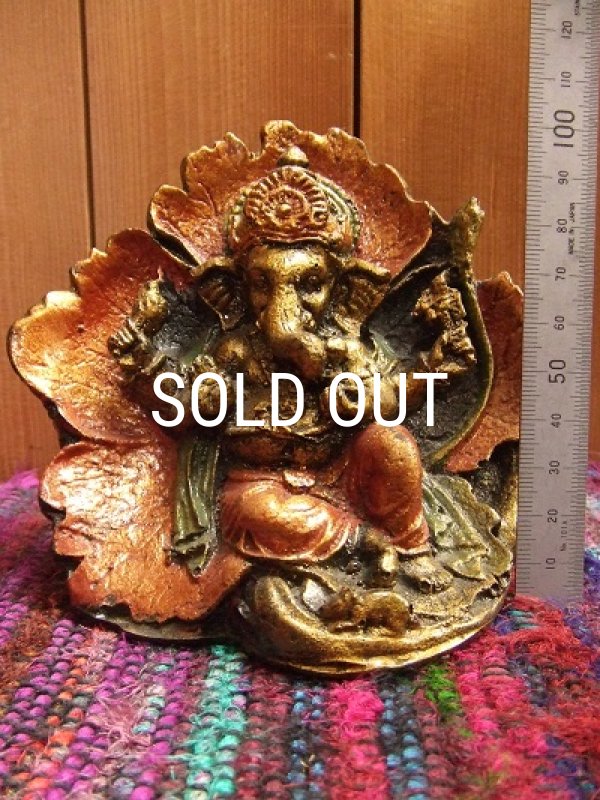 画像8: ガネーシャ 置物 （富と繁栄・商売繁盛・学問の神） (8)