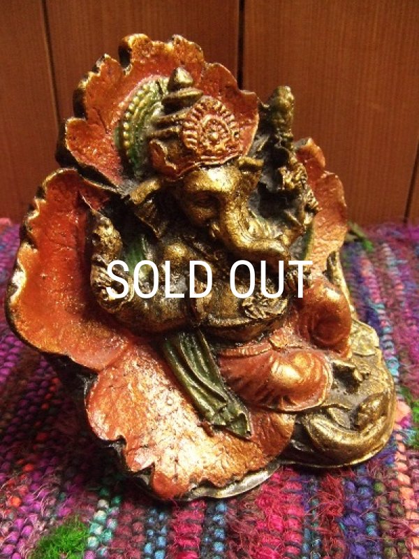画像5: ガネーシャ 置物 （富と繁栄・商売繁盛・学問の神） (5)