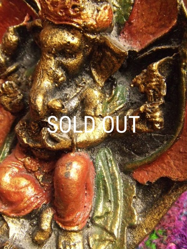 画像7: ガネーシャ 置物 （富と繁栄・商売繁盛・学問の神） (7)