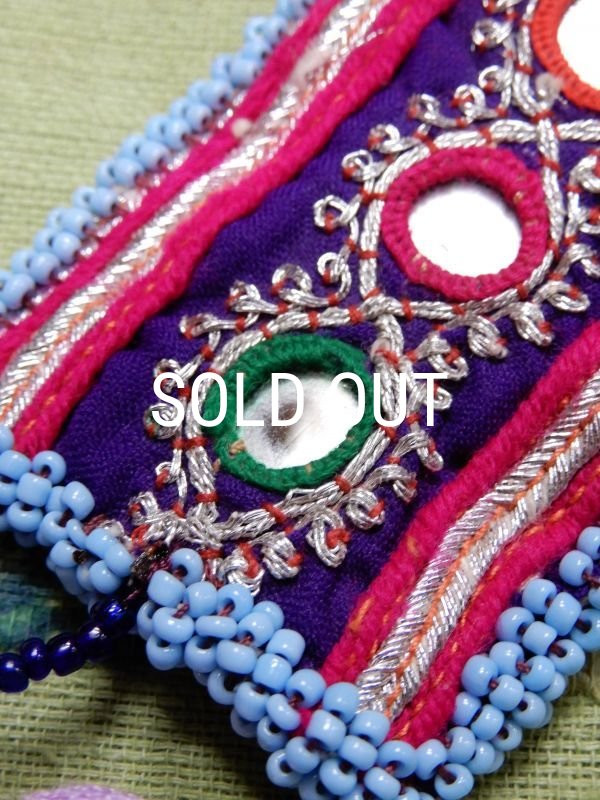 画像7: アフガン ミラーワーク ロングネックレス  (7)