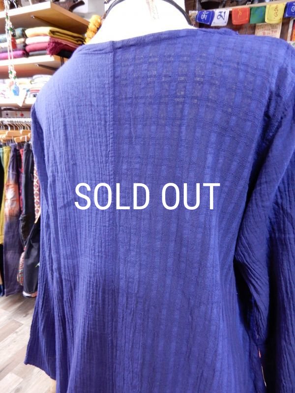 画像6: コクーンシルエット コットンワンピース (6)