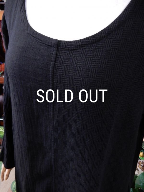 画像11: コクーンシルエット コットンワンピース (11)