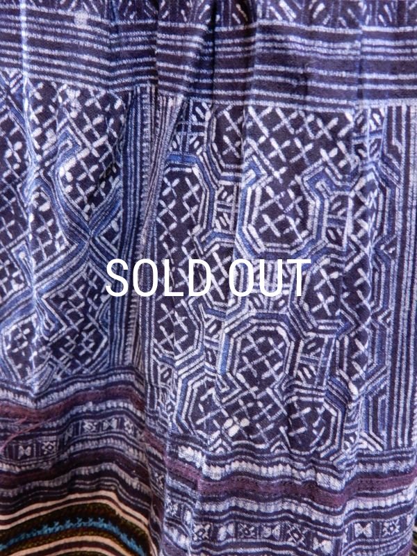 画像7: モン族刺繍 ロングスカート (7)