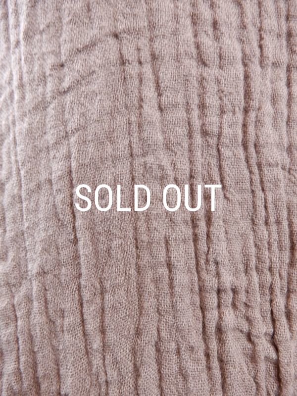 画像8: ダブルガーゼ フィッシュテール ロングワンピース (8)