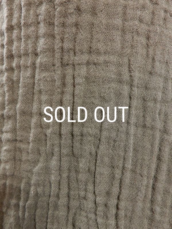 画像8: ダブルガーゼ フィッシュテール ロングワンピース (8)