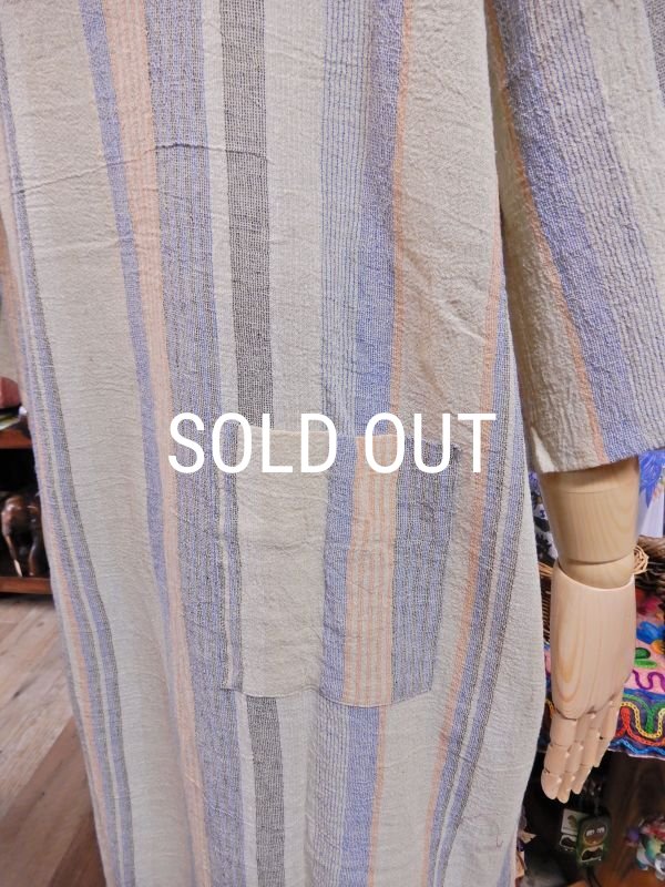 画像5: ストライプコットンワンピース (5)
