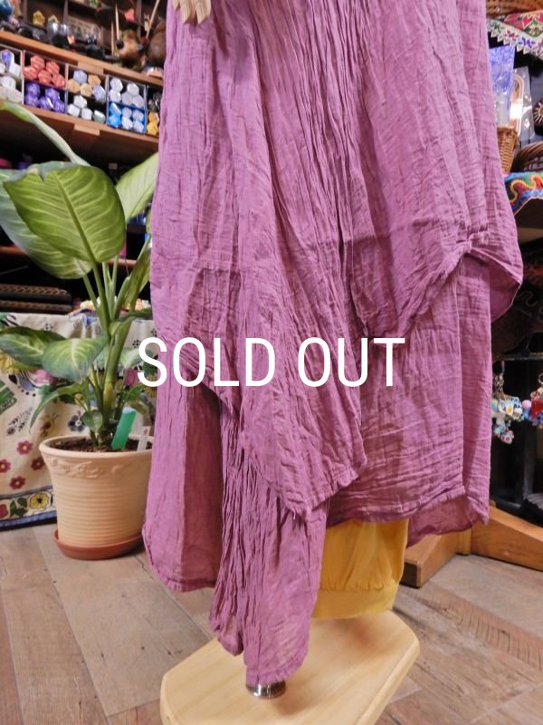 画像6: コットン レイヤードワンピース (6)