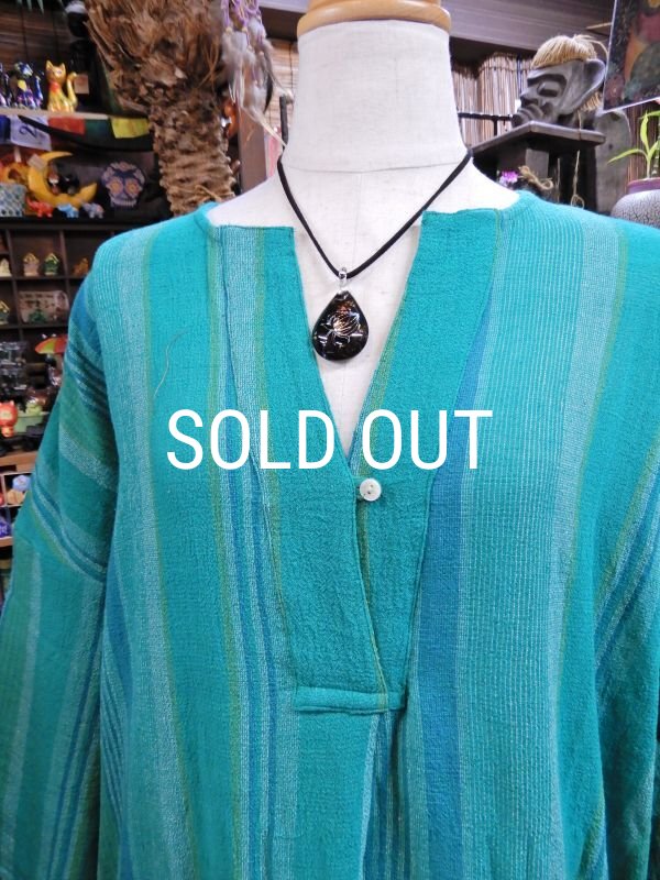 画像6: ストライプコットンワンピース (6)