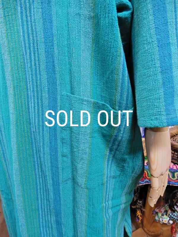 画像8: ストライプコットンワンピース (8)