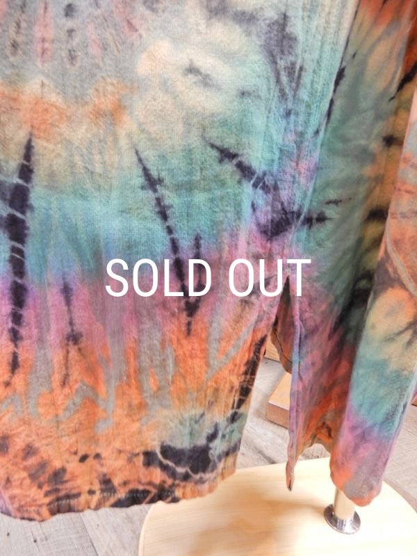 画像10: タイダイ コクーンシルエットワンピース (10)