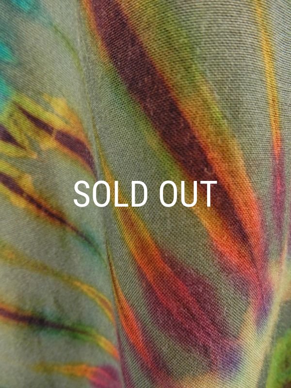 画像9: タイダイ レーヨンノースリーブチュニック (9)