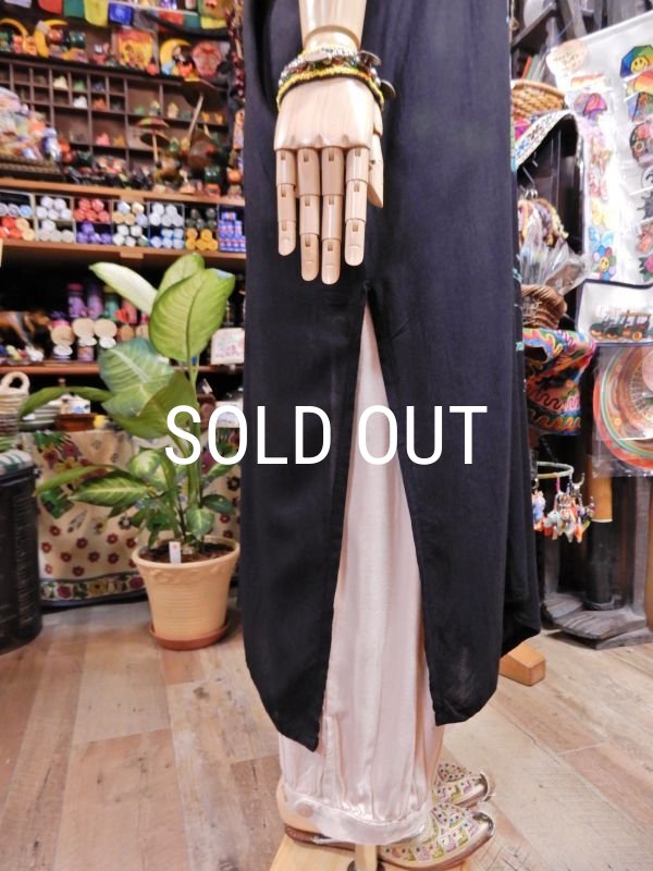 画像8: タイダイ 貫頭衣ワンピース (8)