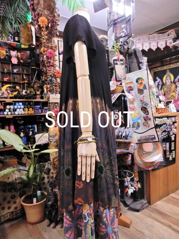 画像4: タイダイ レーヨン半袖チュニック (4)