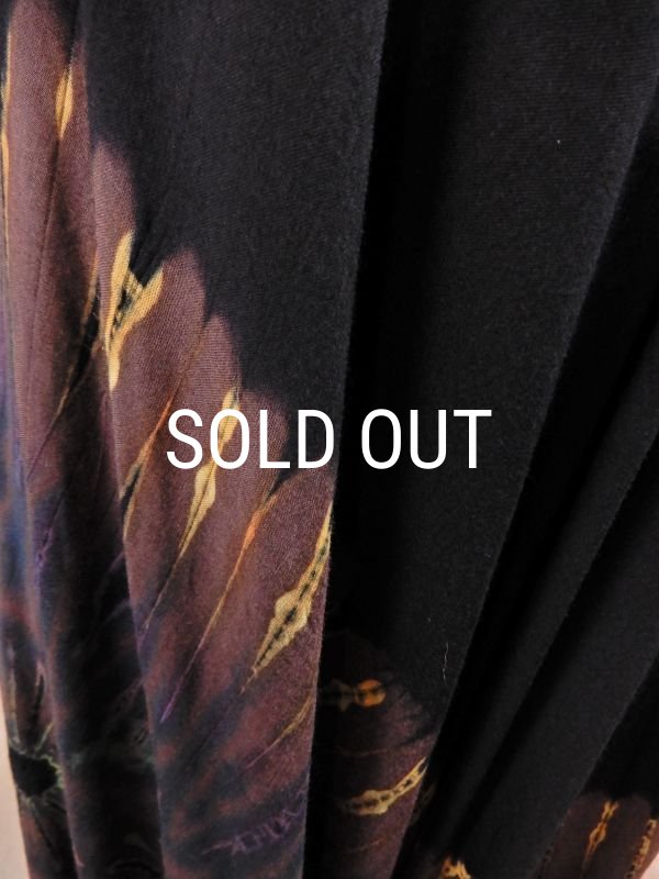 画像9: タイダイ レーヨン半袖チュニック (9)