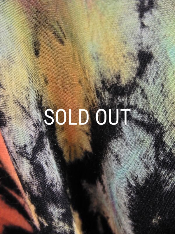 画像11: タイダイ 貫頭衣ワンピース (11)