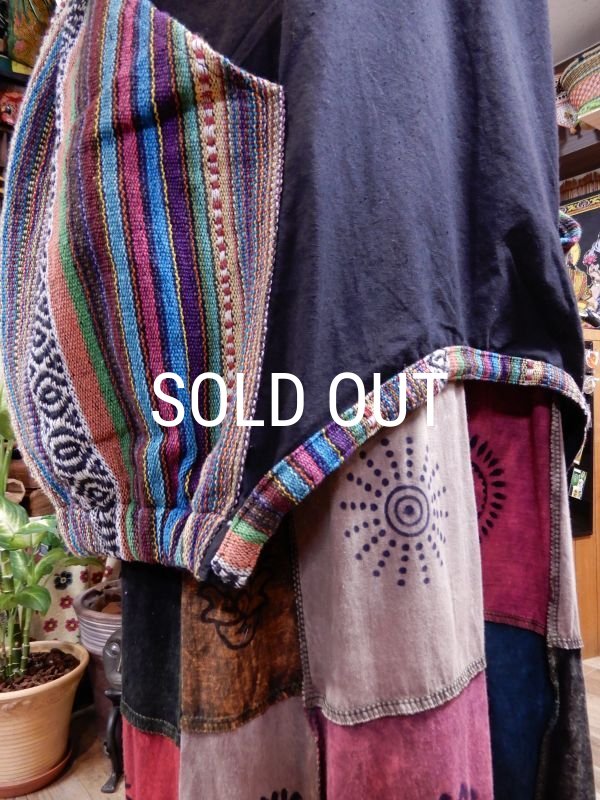 画像7: カラフルゲリポケット 裾変形チュニック (7)