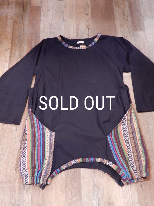 画像11: カラフルゲリポケット 裾変形チュニック (11)