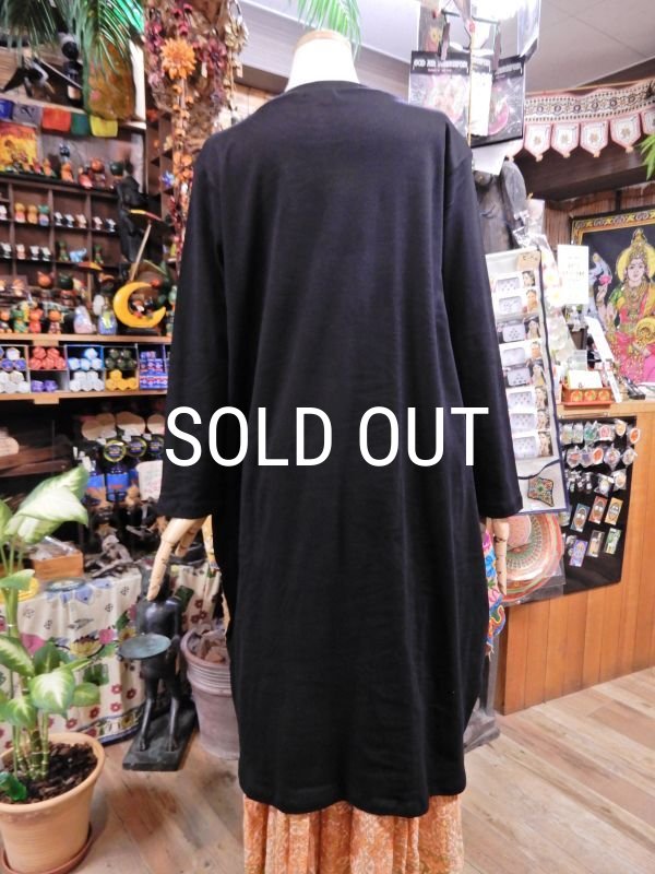 画像3: ラウンド切替コクーンワンピース (3)