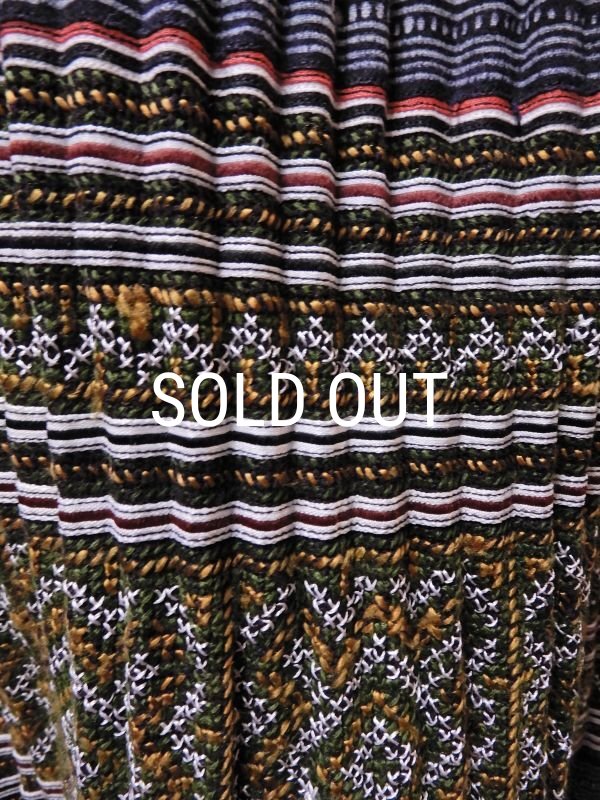 画像6: モン族刺繍 ロングスカート (6)