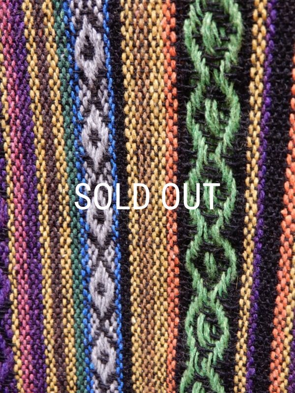 画像9: エスニック織オフタートルゆったりプルオーバー (9)