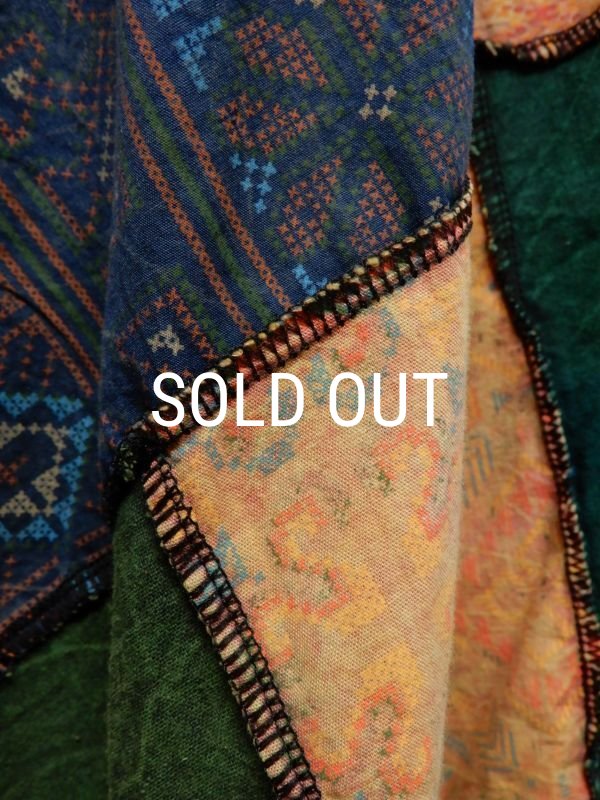 画像8: フロントパッチワークチュニック (8)