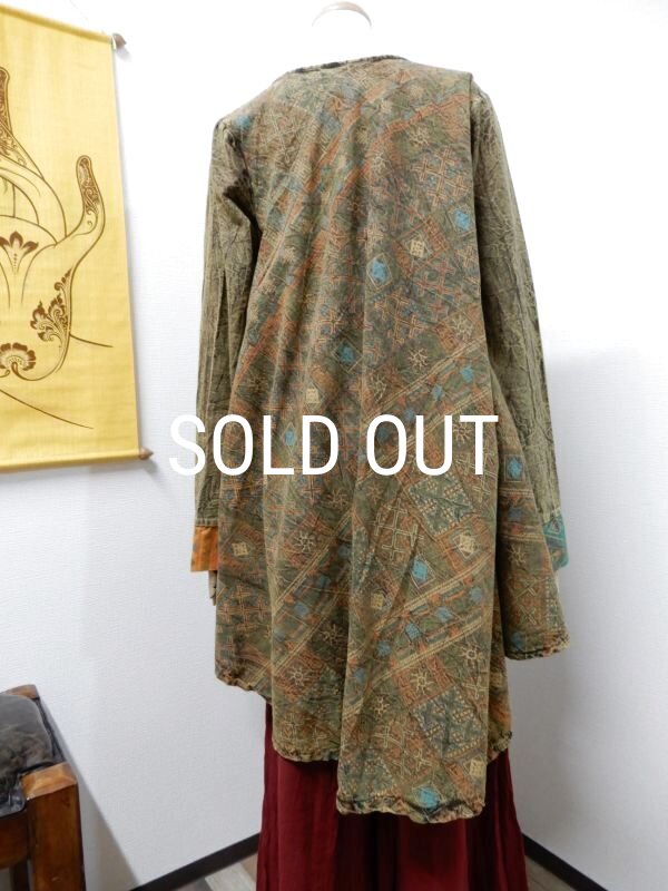 画像3: フロントパッチワークチュニック (3)