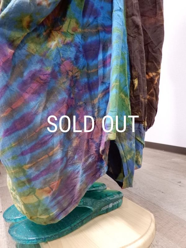 画像13: タイダイ 変形スカート (13)