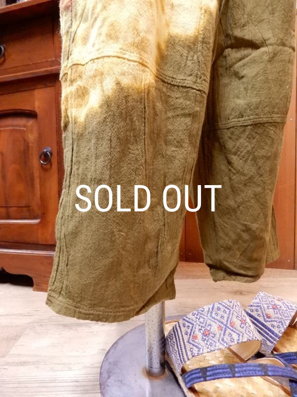 画像5: サイドサークルダイ コットンパンツ (5)