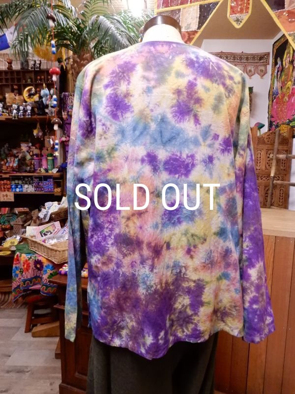 画像3: タイダイ オーム　コットンクルタ (3)