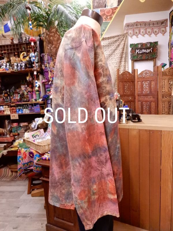 画像4: タイダイ オーム　コットンクルタ (4)