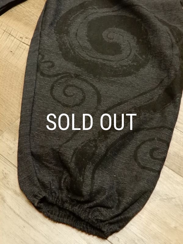 画像6: ぐるぐるプリント コットンサルエルパンツ (6)