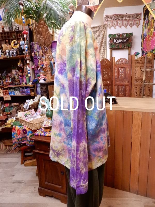 画像4: タイダイ オーム　コットンクルタ (4)