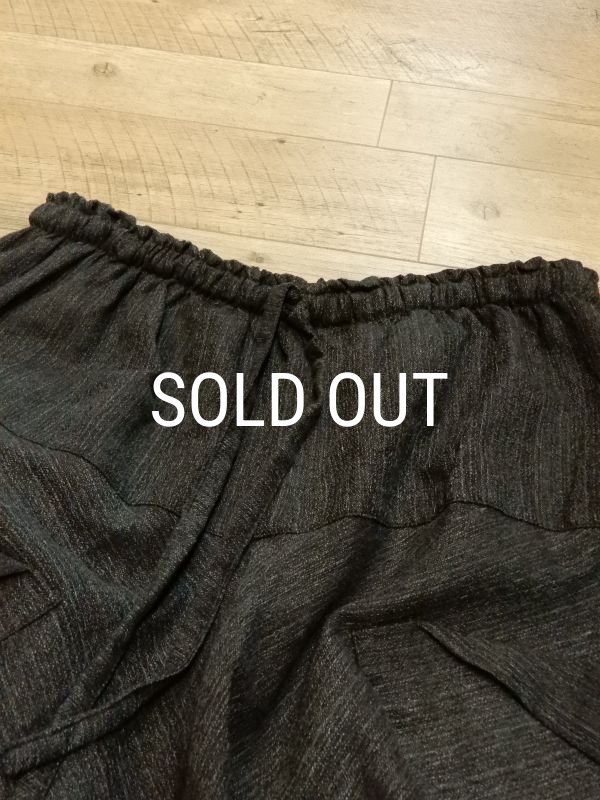 画像5: ぐるぐるプリント コットンサルエルパンツ (5)