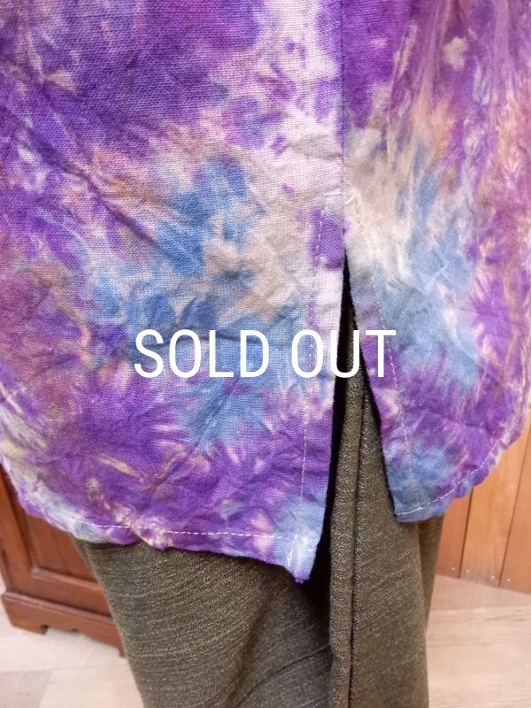 画像6: タイダイ オーム　コットンクルタ (6)