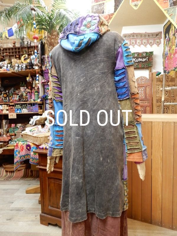 画像3: パッチワーク＆アップリケ ジップジャケット (3)