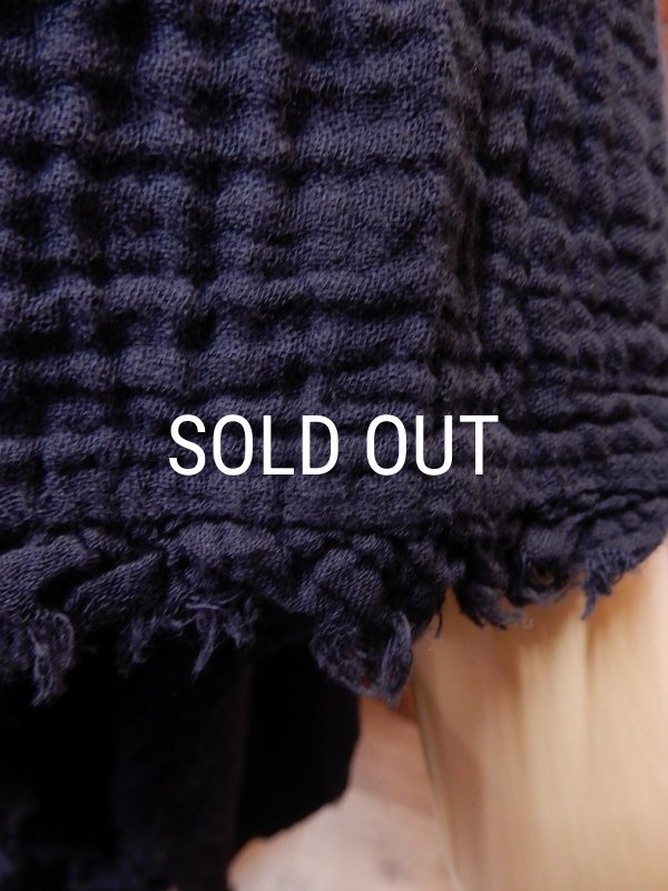 画像11: ダブルガーゼ スクエアカーディガン (11)