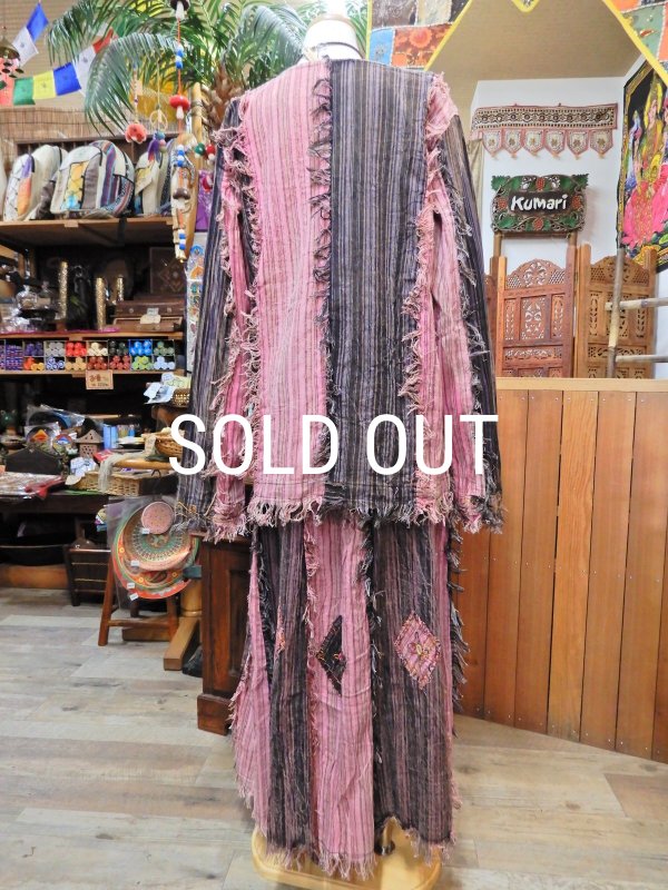 画像3: ボヘミアン トップス＆スカート（セットアップ） (3)