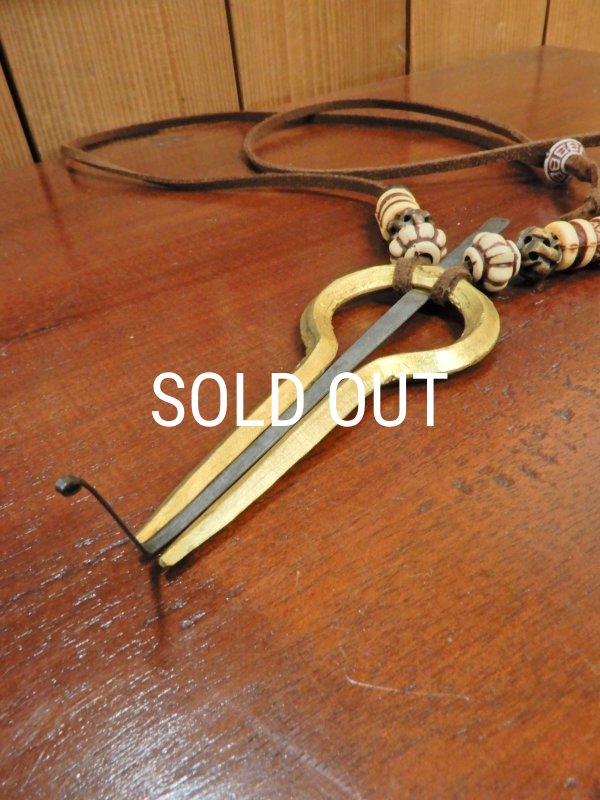 画像4: ネパール 口琴（ムルチュンガ） ネックレス (4)