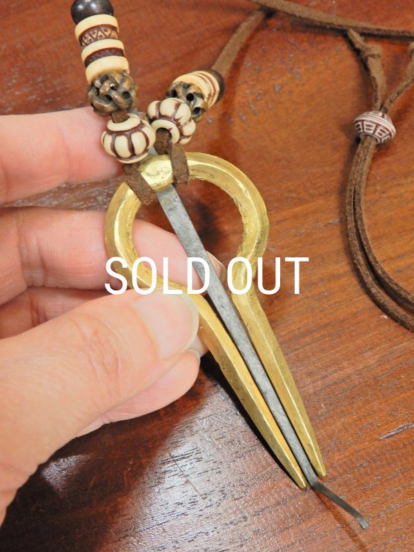 画像9: ネパール 口琴（ムルチュンガ） ネックレス (9)