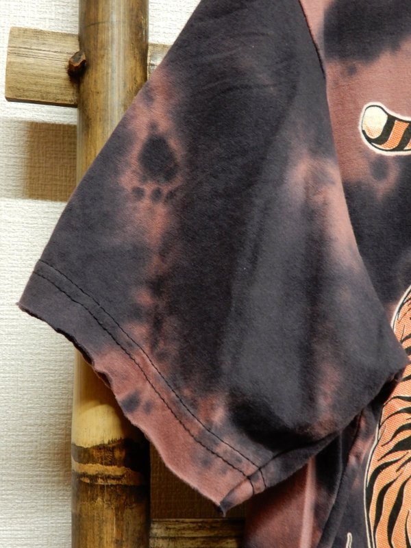 画像4: エスニック サクヤン メンズＴシャツ ＸＬ (4)