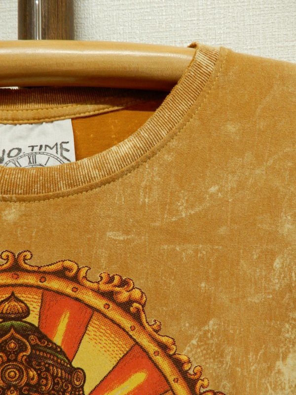 画像3: エスニック メンズＴシャツ M (3)