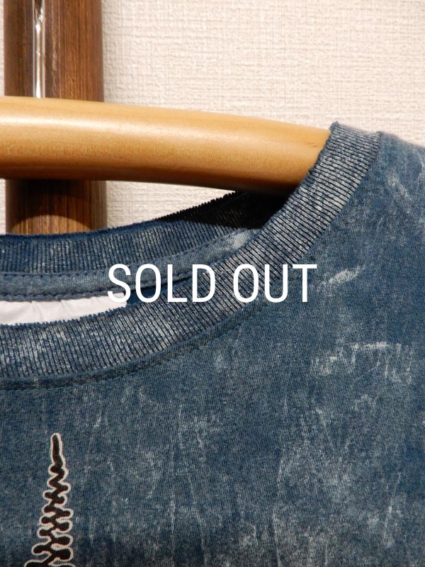 画像3: エスニック サクヤン メンズＴシャツ Ｌ (3)