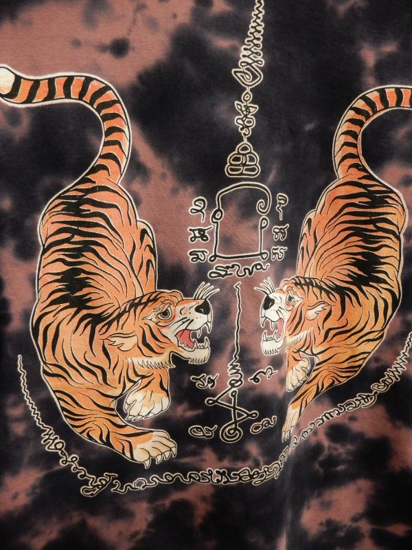 画像2: エスニック サクヤン メンズＴシャツ ＸＬ (2)