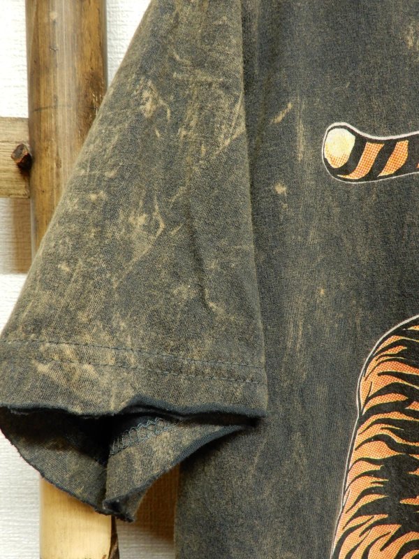 画像4: エスニック サクヤン メンズＴシャツ M (4)