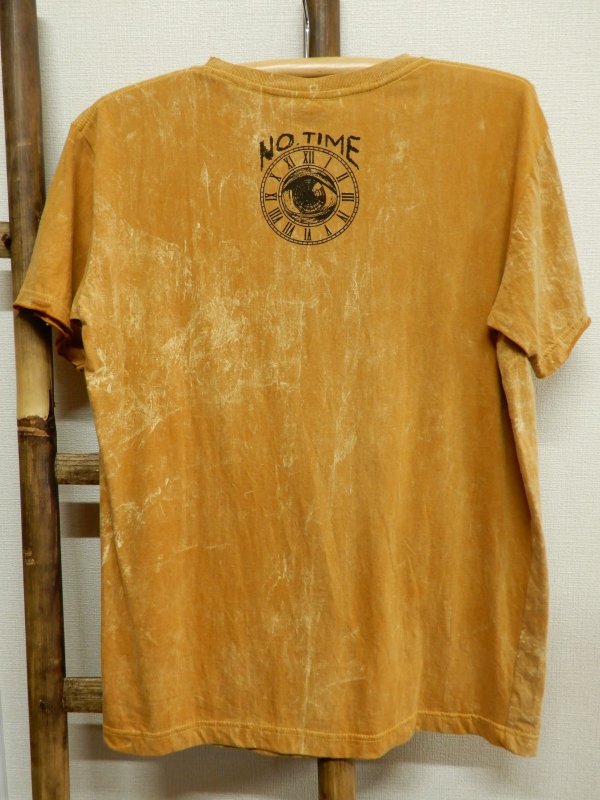 画像5: エスニック メンズＴシャツ M (5)