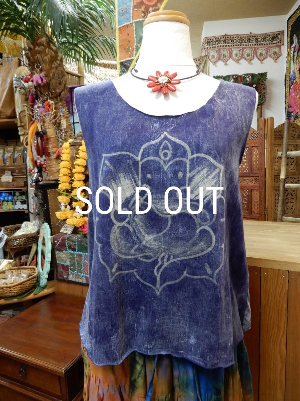 画像1: ガネーシャ Ａライン タンクトップ (1)