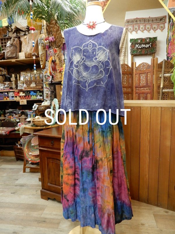 画像12: ガネーシャ Ａライン タンクトップ (12)