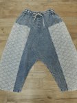画像10: ストーンウォッシュ インディゴパンツ (10)