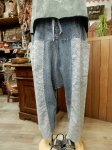 画像1: ストーンウォッシュ インディゴパンツ (1)